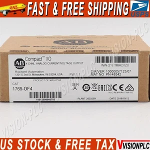 New Sealed AB 1769-OF4 CompactLogix Analog Output Module 1769OF4 US Free Tax - Picture 1 of 1