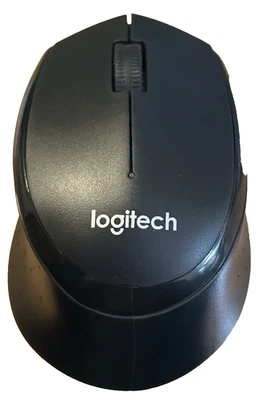 Logitech Silent Plus Wireless Mouse Model M330 Black New FREE SHIPPING - Image 1 of 4