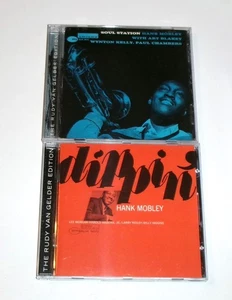 Hank Mobley 2 CD Lot Near Perfect Cond Dippin' Soul Station Van Gelder Remasters - Picture 1 of 9