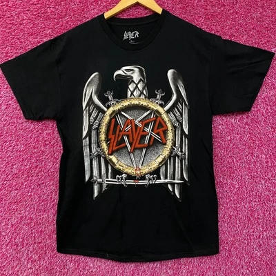 Camiseta Grande Slayer Show No Mercy Thrash Metal Band Foto 1 de 4