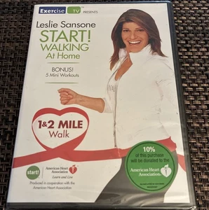 Leslie Sansone Start! Walking at Home: 1 & 2 Mile Walk Beginner/Intermediate DVD - Bild 1 von 2