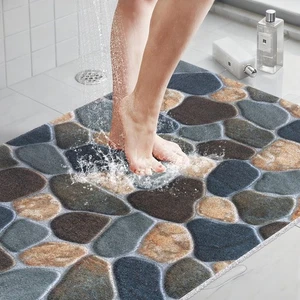 Extra Large Shower Mat: 23.6 X 35.4 Inch Stylish Shower Mats for Inside Showe... - Bild 1 von 7