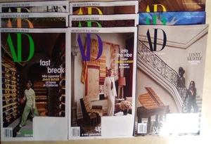 Lot of 9 Architecture Design AD Magazines 2024 Sep Vol 81 #8- 2025 May Vol 82 #5 - Picture 1 of 11