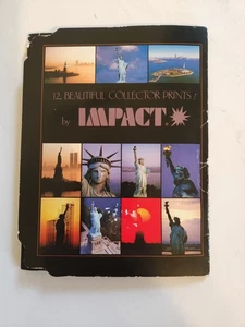 Statua della Libertà Centenario 1886-1986, 12 Cartoline di Impatto con Astuccio - Foto 1 di 11