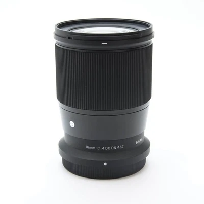 Sigma 16mm F/1.4 DC DN Contemporary (for Nikon Z / APS-C) -Near Mint-#243 - Image 1 of 4