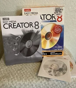 roxio Easy Media Creator 8 Suite Everything You Need To Copy Edit and Burn. - Picture 1 of 9