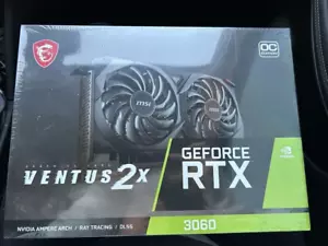 MSI NVIDIA GeForce RTX 3060 GDDR6 Graphics Card (RTX3060VENTUS2X12GOC) - Picture 1 of 4
