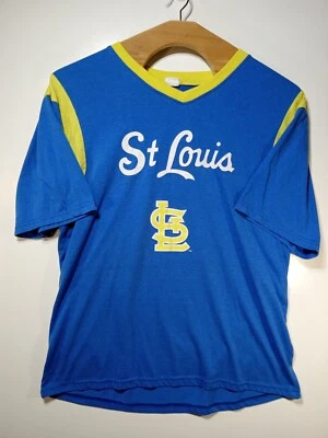 St. Louis Cardinals LA Rams Women's XL KURT WARNER #13 Throwback Jersey T Shirt - Image 1 of 4