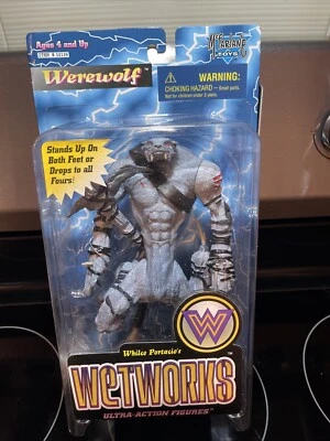 WetWorks HOMBRE LOBO Gris con Accesorios Figura Spawn McFarlane Serie 1 NUEVO 1995 Foto 1 de 4