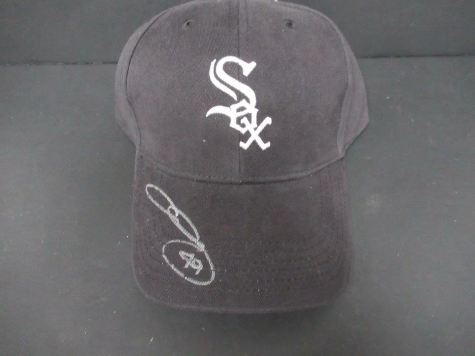 Chris Sale Signed White Sox MLB Hat Autograph Auto PSA/DNA AH53212 Foto 1 de 1
