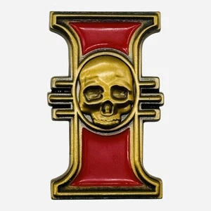 Warhammer 40,000 Inquisition 1.5" Metal Enamel Lanyard Pin - Imagen 1 de 3