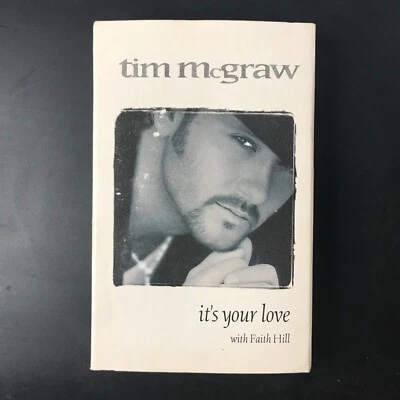 Tim Mc Graw with Faith Hill It's Your Love Cassette Single 1997 vintage D4-73019 - Image 1 of 4