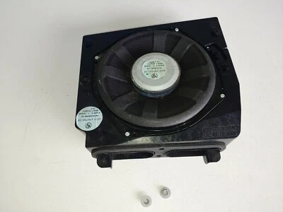 2007 BMW X3 SUBWOOFER DIANTEIRO DIREITO DO PASSAGEIRO LADO DO ASSENTO ALTO-FALANTE FABRICANTE DE EQUIPAMENTO ORIGINAL 04-10 - Imagem 1 de 4