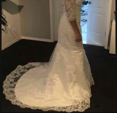 vestidos de noiva sereia tamanho 6/8 - Imagem 1 de 2