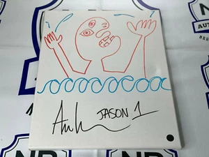 Ari Lehman Signed Art Canvas Sketch 16x20 1st Jason NB Autos COA 3 - Picture 1 of 2
