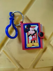 Walt Disneyland Mickey Mouse Mini Photobook Key Chain - Picture 1 of 3