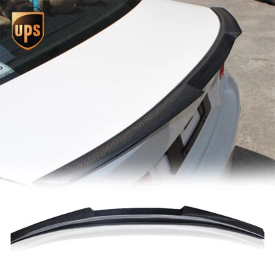 Real Carbon Fiber Trunk Spoiler Wing For 2013 2014 2015 2016 Audi S4 B8.5 Sedan Foto 1 de 4