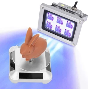 Impresora 3D Luz de Curado de Resina UV con Tocadiscos Solar Soporte Giratorio 360° para... - Imagen 1 de 8
