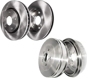 5LUG Front Disc Brake Rotors + Rear Brake Drums for 2005 - 2015 Toyota Tacoma - Picture 1 of 1
