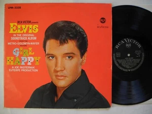 ELVIS PRESLEY Girl Happy LP 1965 Germany LPM 3338 V3 EX - Foto 1 di 2