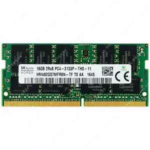 Hynix 16GB DDR4 2133 MHz PC4-17000 ECC SODIMM NAS Memory RAM (HMA82GS7MFR8N-TF) - Picture 1 of 2