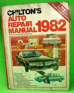 Chiltons Auto Repair Manual American Cars from 1975 to 1982 #7052 0-8019-7052-0 - Picture 1 of 12