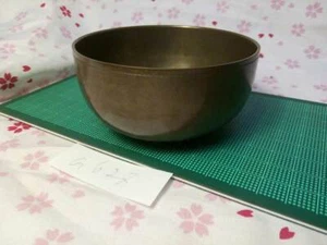 3.406" Japanese Vintage Buddhist Bell Gong Rin G627 Poor Tone - Picture 1 of 3