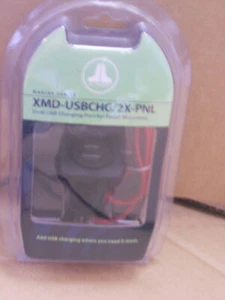 JL Audio XMD-USBCHG/2X-PNL Panel Mount USB Doube Port Charging 19372309 - Picture 1 of 10