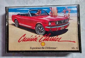 Shell Cruisin Classics Volume IV Cassette Tape Various Artist Red Mustang - Picture 1 of 5