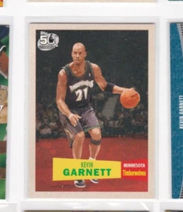 KEVIN GARNETT 07-08 TOPPS 57-58 PARALLEL CARD-GET THIS SWEET VARIATION CARD NOW! - Picture 1 of 22