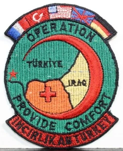 Parche emblema escudo insignia a todo color Operation Provide Comfort Incirlik AB - Imagen 1 de 1