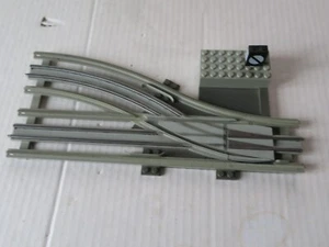 LEGO 7858 - chemin de fer 12V - rails jeu d'aiguillage droite -- - Photo 1/3