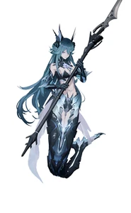 Calcomanía de coche de 6" Lamia Punishing: Gray Raven resistente a la intemperie - Imagen 1 de 1