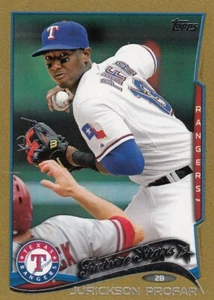 2014 Topps Mini GOLD PARALLEL Texas Rangers #/63 Rookie/Sterne Ihre Auswahl - Bild 1 von 78