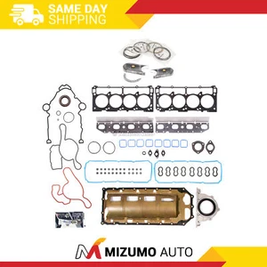 Full Gasket Set Bearings Rings Fit 09-15 Chrysler Dodge Jeep 5.7L HEMI - Picture 1 of 12