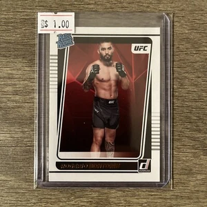 2022 Donruss UFC Base Rated Rookies #204 Rogerio Bontorin - Flyweight - Picture 1 of 2
