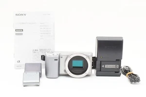 SONY Alpha NEX-5N 16.1MP Digital Camera Body Silver  Japanese Only  #2378380 - Picture 1 of 12
