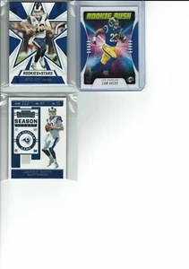 2020 Rookies & Stars Football Los Angeles Rams Team Set (5) Base Cards **Plus** - Picture 1 of 3