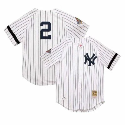 Derek Jeter 1996 New York Yankees Mitchell & Ness Jersey - 100% Authentic - Image 1 of 4