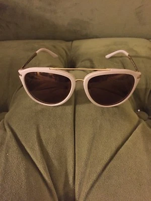 Auténticas gafas de sol Versace vintage beige dorado aviador MOD 4299 ¡Espejadas!! Foto 1 de 4