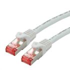 1 pcs - Roline Cat6 Male RJ45 to Male RJ45 Ethernet Cable, S/FTP, White LSZH She