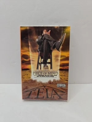 Piece Of Mind by Tela (Cassette, 1996) Sampler Promo - Gangsta - New Sealed - Image 1 of 3