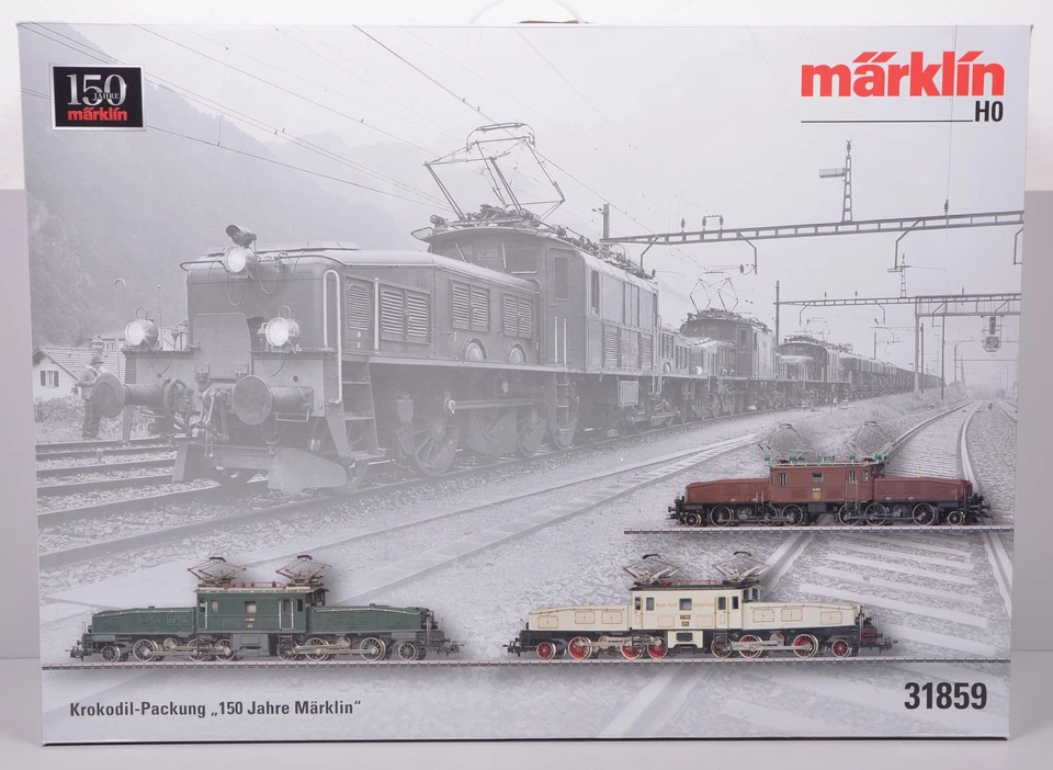 Märklin 31859 - "Krokodil-Set" Serie Ce 6/8 III / mfx-Digital / Sound / TOP - Bild 1 von 4