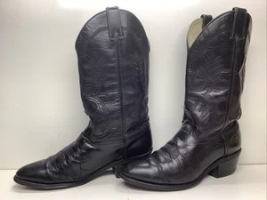 BOTAS VAQUERAS NEGRAS ABILENE DE COLECCIÓN PARA HOMBRE TALLA 10 D - Imagen 1 de 11