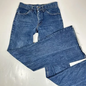 Vintage 1970s Levi’s 684 0217 Orange Tab Bell Bottom Jeans Sz 29 Waist 33 Length - Bild 1 von 11