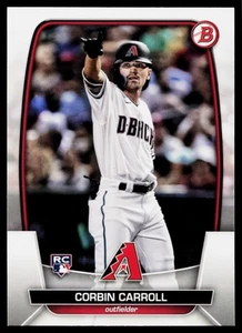Corbin Carroll 2023 Bowman Sky Blue #/499 SN,RC Arizona Diamondbacks - Imagen 1 de 2