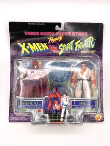 Rare Vintage 1997 TOY BIZ X-Men VS Street Fighter Magneto Ryu Figures - Bild 1 von 11
