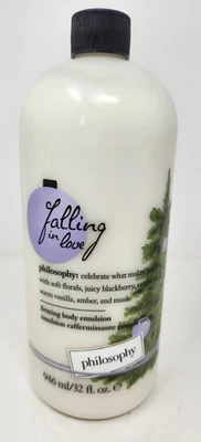 Philosophy Falling In Love Firming Body Emulsion 32 fl oz NEW - Image 1 of 3