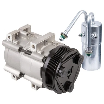 Para Ford Windstar 1995-1998 OEM Compressor AC com A/C Secador GAP - Imagem 1 de 3