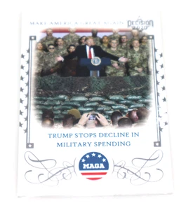 Entscheidung 2020 MAGA Trump stoppt Rückgang der Militärausgaben Karte #M37 - Bild 1 von 2